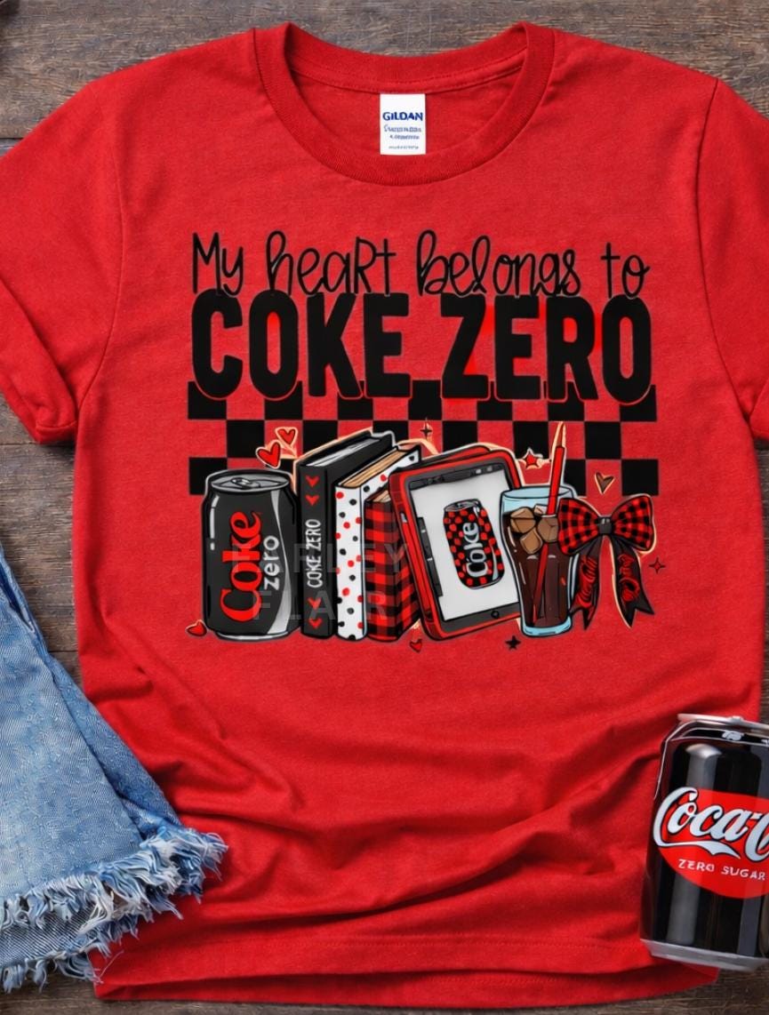 Coke Zero Shirt, Soda Lover Graphic Tee, Diet Drink Apparel, Fan Gift
