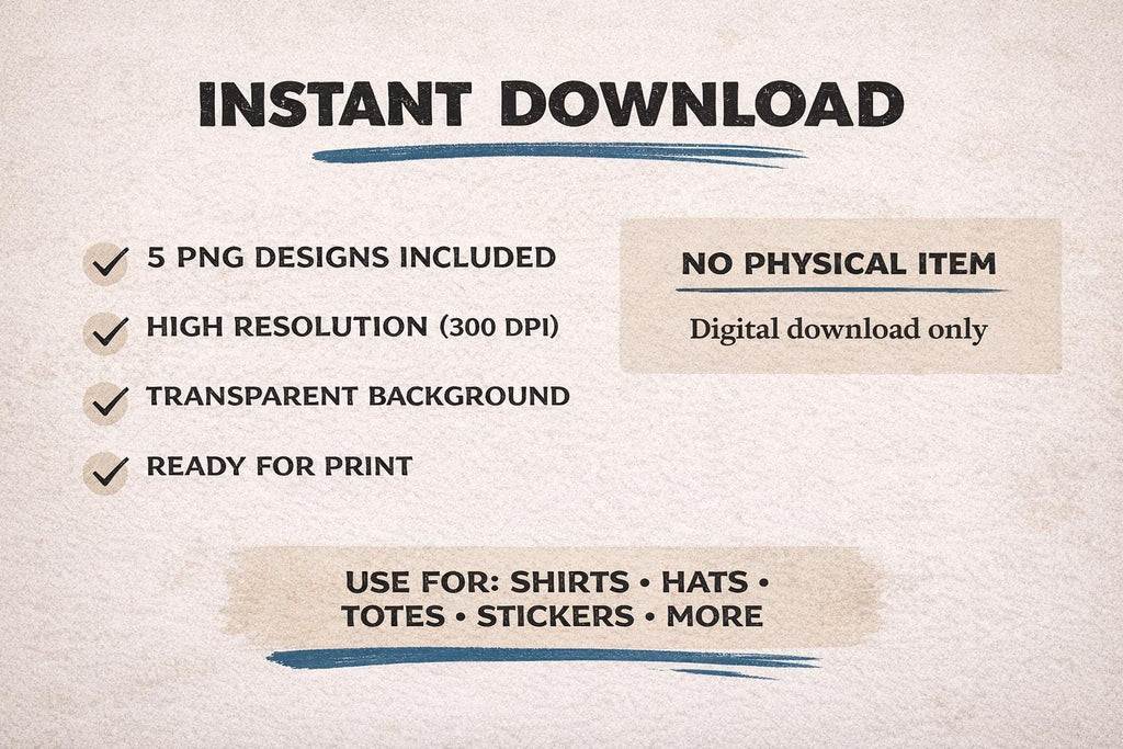 Funny PNG Bundle | Still Petty Healing, Calm, Unbothered, Not Today (Digital Download)
