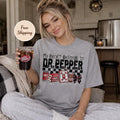 Dr Pepper Heart Graphic Tee, Retro Soda Lover Shirt