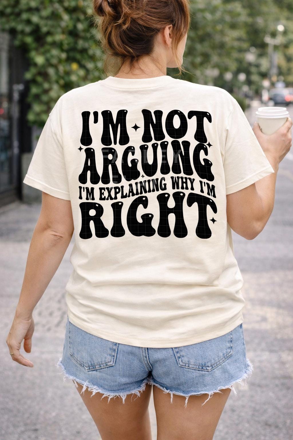 I'm Not Arguing Explaining Why I'm Right Shirt, Sassy Attitude Tee