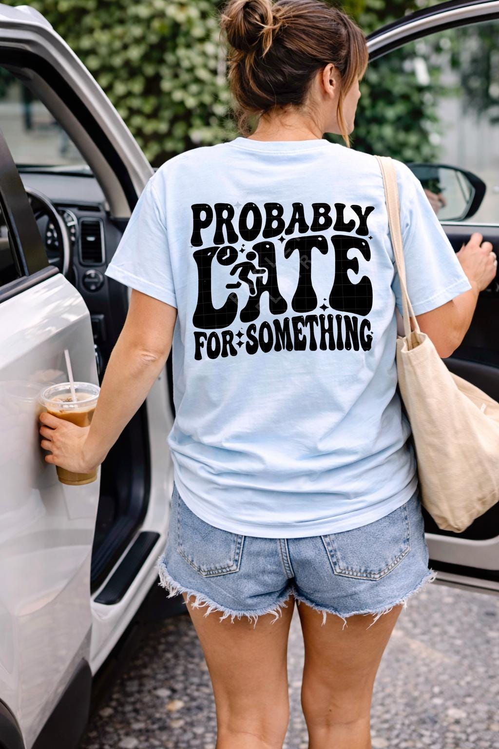 Probably Late For Something Shirt, Introvert Tee, Social Anxiety Humor, Overstimulated Apparel