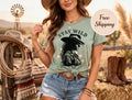 Stay Wild Cowgirl Silhouette Shirt | Boho Western Graphic Tee, Mother’s Day Gift