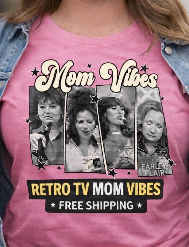 Retro Mom Vibes Shirt, 90s Mom Shirt, Funny Mom Life Tee, Vintage Mom Graphic Shirt, Sarcastic Mom Tee, Mothers Day Gift Idea