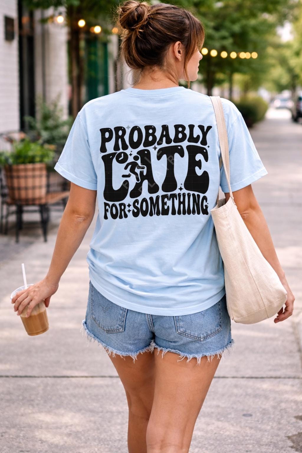 Probably Late For Something Shirt, Introvert Tee, Social Anxiety Humor, Overstimulated Apparel