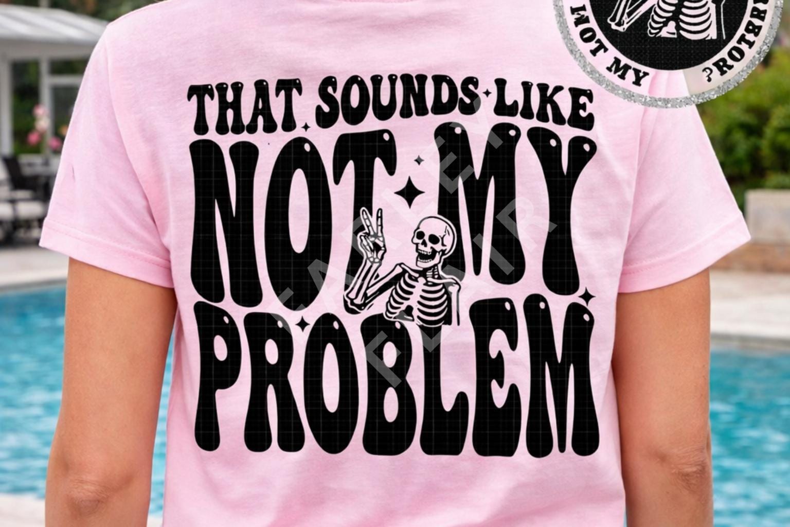 That Sounds Like Not My Problem Shirt, Unbothered Sarcastic Tee, Boundary Setting Apparel