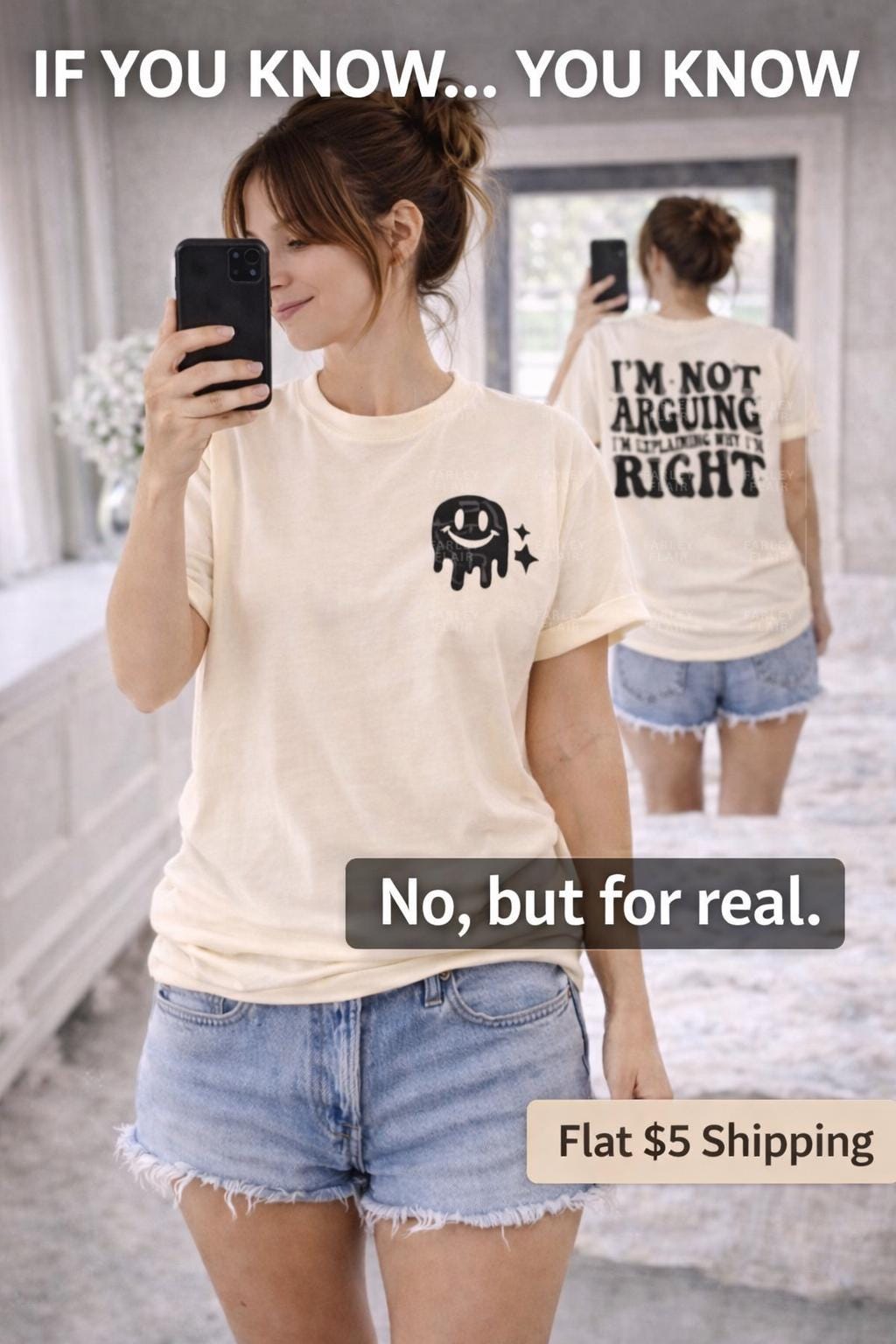 I'm Not Arguing Explaining Why I'm Right Shirt, Sassy Attitude Tee