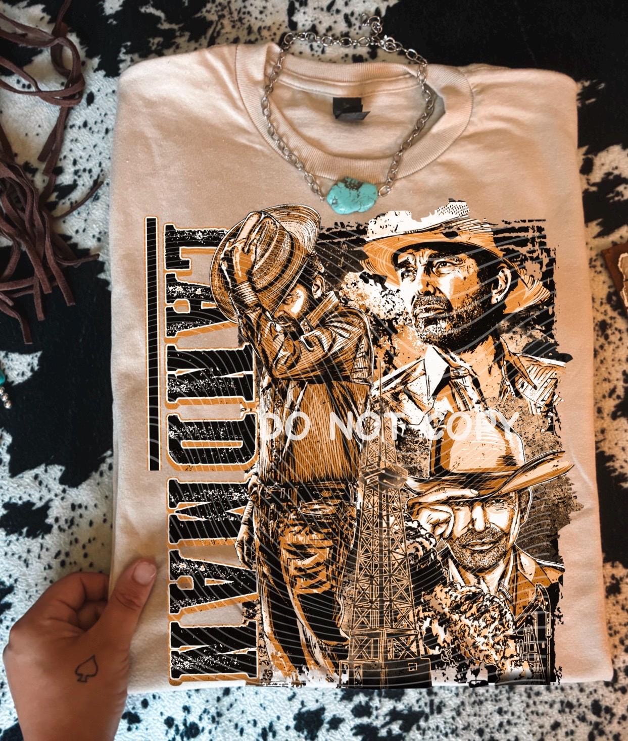 Oilfield Landman Shirt, Roughneck Shirt, Western Cowboy Tee, Oil Rig Worker Shirt, Blue Collar Graphic Tee, Ranch Life Shirt